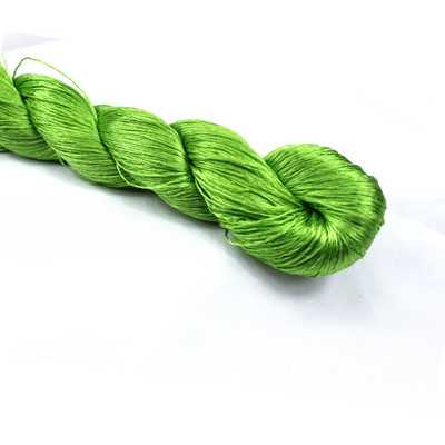 1 vnt 100 % šilko siūlų siuvinėjimas rankomis siuvinėjimas kryželiu 400 m šilko siuvinėjimo siūlai / / Lapų siuvinėjimas / žalia serija