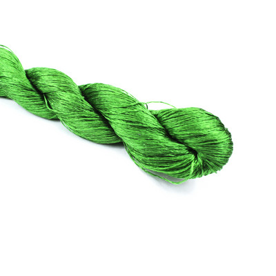 1 vnt 100 % šilko siūlų siuvinėjimas rankomis siuvinėjimas kryželiu 400 m šilko siuvinėjimo siūlai / / Lapų siuvinėjimas / žalia serija