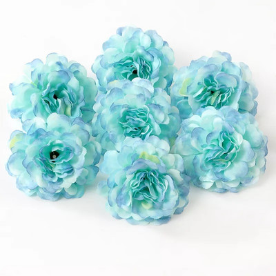 Capete de flori artificiale de trandafir 4,5 cm Flori false pentru decorarea petrecerii de nuntă Decor pentru casă DIY Artizanat Coroana Tort Cadouri Accesorii