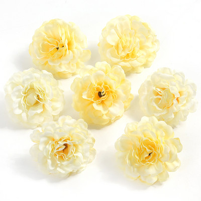 Capete de flori artificiale de trandafir 4,5 cm Flori false pentru decorarea petrecerii de nuntă Decor pentru casă DIY Artizanat Coroana Tort Cadouri Accesorii