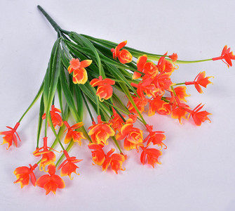 Võltskunstlilled õues kaunistamiseks UV-kindel, ei tuhmu Kunstplasttaimed Aed Veranda aken Köök Kontorilaud