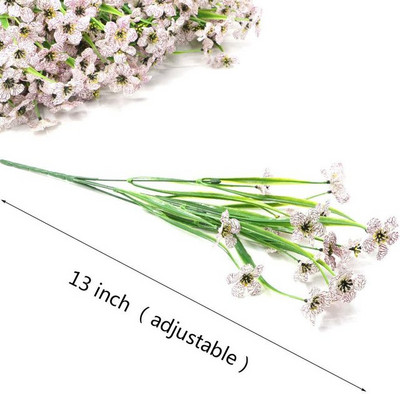 Võltskunstlilled õues kaunistamiseks UV-kindel, ei tuhmu Kunstplasttaimed Aed Veranda aken Köök Kontorilaud