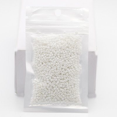 20 g japāņu stikla pērlītes 2,0 mm neregulāras vairāku krāsu apaļas, vaļīgas stikla krelles, kas paredzētas DIY roku darbs ar adatām, šūšana