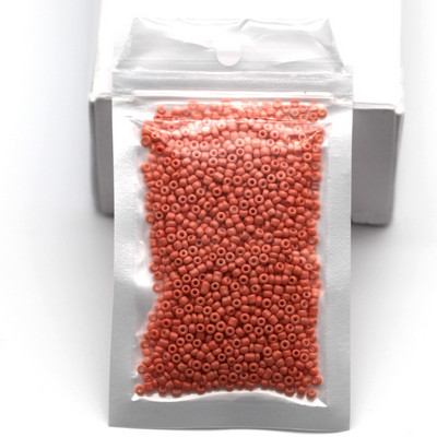 20 g japāņu stikla pērlītes 2,0 mm neregulāras vairāku krāsu apaļas, vaļīgas stikla krelles, kas paredzētas DIY roku darbs ar adatām, šūšana