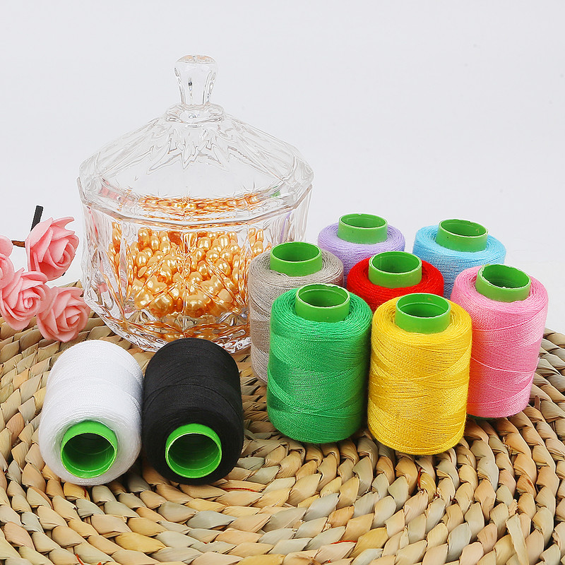 1Pc 300M Poliester Konci za šivanje Konci za vez Konci za šivanje Konus za šivaći stroj Konci za patchwork Pribor za šivanje