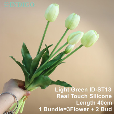 Silikona tulpju (3 ziedi + 2 pumpuri) pušķis Real Touch augstas kvalitātes 27 krāsu Calla mājas dekorēšana mākslīgo ziedu kāzas INDIGO
