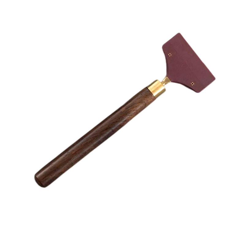 Plokščias antgalis klijų barstytuvai Šepečiai Įrankiai Vintažinio stiliaus Lankstūs patvarūs dažai Įvairūs klijų tepinėlis, skirtas PU odos rankų darbo tapybai