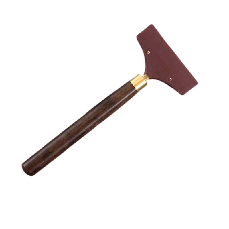 Plokščias antgalis klijų barstytuvai Šepečiai Įrankiai Vintažinio stiliaus Lankstūs patvarūs dažai Įvairūs klijų tepinėlis, skirtas PU odos rankų darbo tapybai