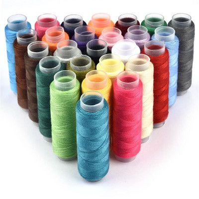 130 Meters Sewing Thread Small Axis 402 Hand Suture Color Polyester Embroidery Spool DIY Household Needlework Accessories