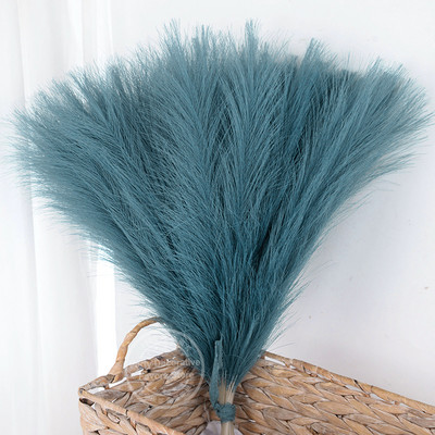 15/30 τεμ. Τεχνητό μπουκέτο με γρασίδι Pampas Διακόσμηση γαμήλιου πάρτι για το σπίτι σαλονιού Ψεύτικο φυτό 43cm Αποξηραμένο λουλούδι Καλάμι DIY Βάζο