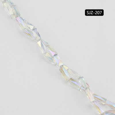 Mărgele de cristal austriac dreptunghiular 6x13mm Mărgele libere din sticlă de formă pătrată de înaltă calitate pentru realizarea de bijuterii brățări DIY