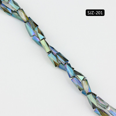 Mărgele de cristal austriac dreptunghiular 6x13mm Mărgele libere din sticlă de formă pătrată de înaltă calitate pentru realizarea de bijuterii brățări DIY