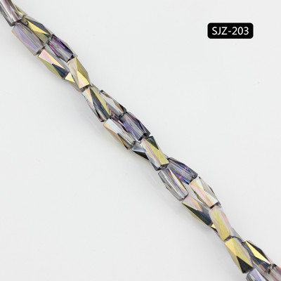 Mărgele de cristal austriac dreptunghiular 6x13mm Mărgele libere din sticlă de formă pătrată de înaltă calitate pentru realizarea de bijuterii brățări DIY