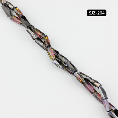 Mărgele de cristal austriac dreptunghiular 6x13mm Mărgele libere din sticlă de formă pătrată de înaltă calitate pentru realizarea de bijuterii brățări DIY