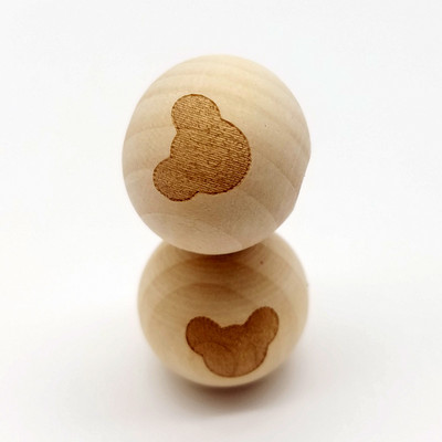 10 gab. 20 mm grebuma raksts koka krelles dabiskas krāsas apaļas formas zvaigznes smaida raksts mājas DIY roku darbs bērnu amatniecības piederumiem