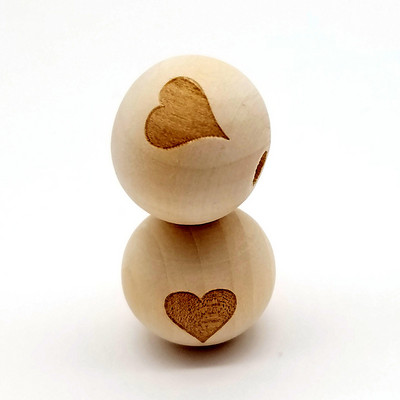 10 gab. 20 mm grebuma raksts koka krelles dabiskas krāsas apaļas formas zvaigznes smaida raksts mājas DIY roku darbs bērnu amatniecības piederumiem