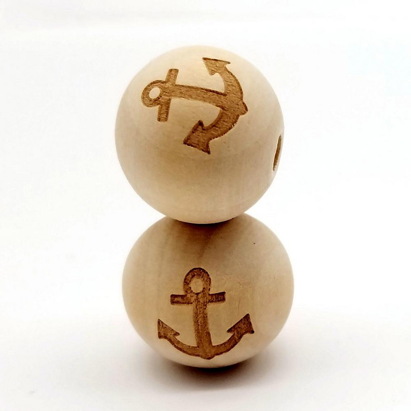 10 gab. 20 mm grebuma raksts koka krelles dabiskas krāsas apaļas formas zvaigznes smaida raksts mājas DIY roku darbs bērnu amatniecības piederumiem