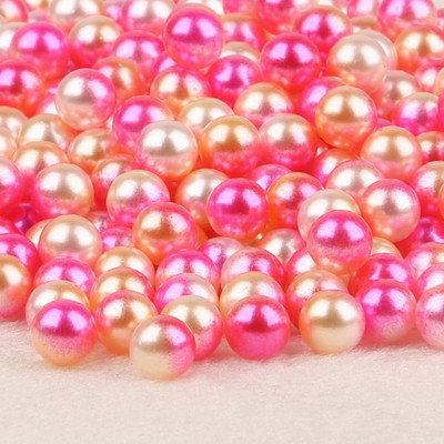 Izvēlieties izmēru 4 mm/5 mm/6 mm/8 mm jauktas krāsas, bez cauruma, pērļu krelles, DIY, plastmasas imitācijas pērļu krelles apģērbam, amatniecības mākslas dekorēšanai