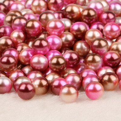 Izvēlieties izmēru 4 mm/5 mm/6 mm/8 mm jauktas krāsas, bez cauruma, pērļu krelles, DIY, plastmasas imitācijas pērļu krelles apģērbam, amatniecības mākslas dekorēšanai