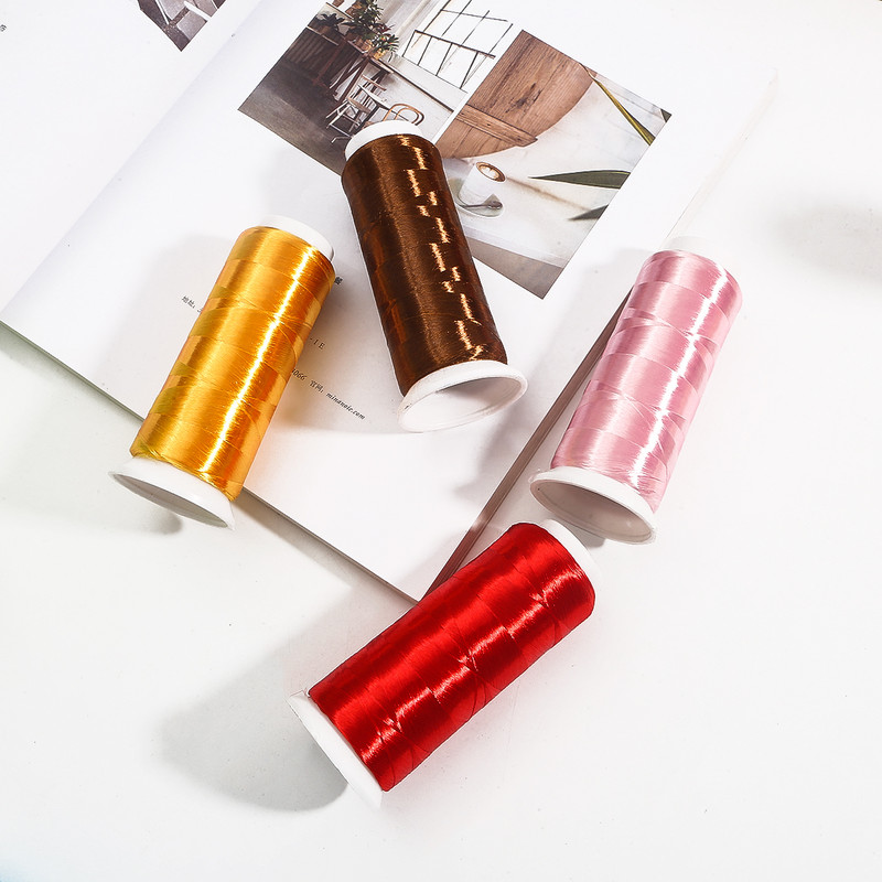 1600 m/ritinys suvyniota gėlė Blizganti vienos sijos aksominis siūlas kryžminio dygsnio siūlas siuvinėjimo siūlas siuvimo įrankių priedai