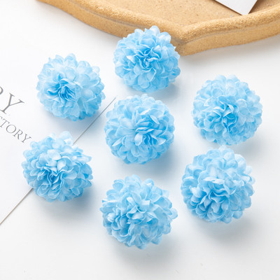 50 gab mākslīgās hortenzijas ziedi kāzu dārza rožu arka mājas ballīšu dekors Ziemassvētku diy konfekšu kastīte viltus zīda albums augi