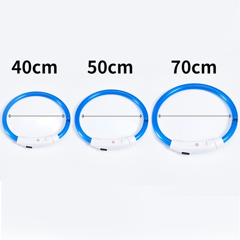 Usb uzlādes spoža suņu kaklasiksna Led nakts kvēlojošs akumulators Suņu zuduma novēršana kucēnu aksesuāri Izejmateriāli Raksti mājdzīvniekiem