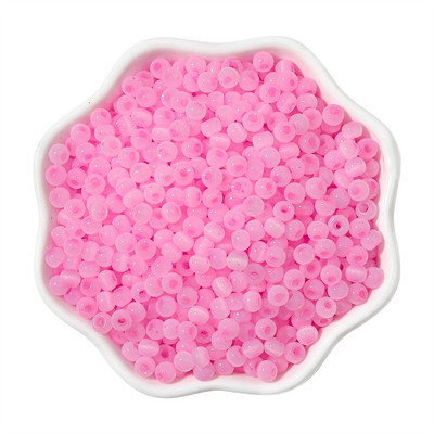 150 gab. 4 mm kaķa acs akmens ledus stikla krelles vaļīgas starplikas sēklu krelles rokdarbi DIY roku darbs piekariņi Rokassprādzes kaklarotas aksesuāri