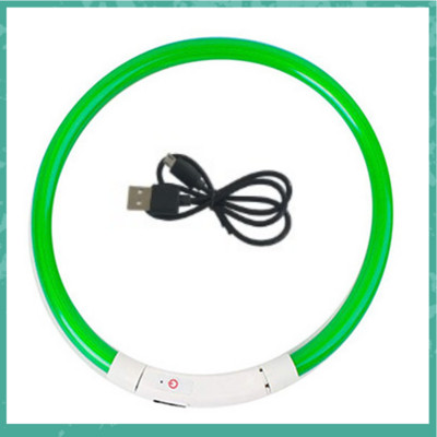 USB uzlādes LED suņu kakla siksna, kas ir pret pazaudēšanu/izvairās no autoavārijas apkakles suņiem kucēniem Suņu kakla siksnām, LED piederumiem, mājdzīvnieku produktiem