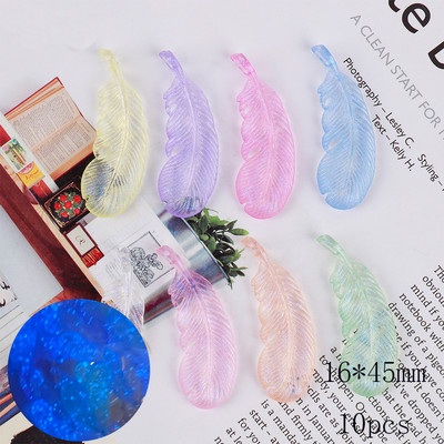 Jauna stila gaismas akrila krelles tauriņš sirds spalvas DIY tālruņa ķēdes rotaslietas izgatavošanas materiāls Amatniecība T0419