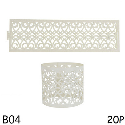 10/20 gab Dobs papīra salvešu gredzens, sprādzes, dvieļu gredzens dzimšanas dienas kāzām mājas ballīšu galdam, salvešu turētāja dekors, darbvirsmas darbs