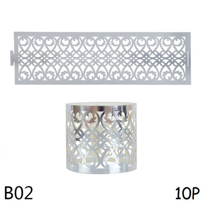 10/20 gab Dobs papīra salvešu gredzens, sprādzes, dvieļu gredzens dzimšanas dienas kāzām mājas ballīšu galdam, salvešu turētāja dekors, darbvirsmas darbs