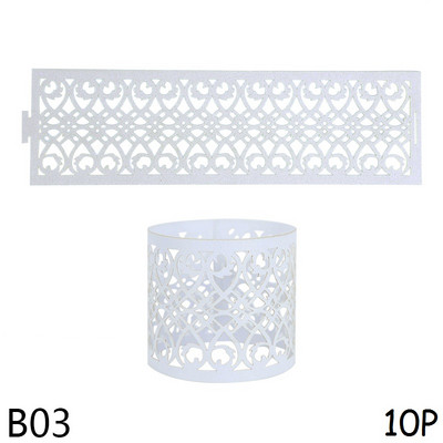 10/20 gab Dobs papīra salvešu gredzens, sprādzes, dvieļu gredzens dzimšanas dienas kāzām mājas ballīšu galdam, salvešu turētāja dekors, darbvirsmas darbs