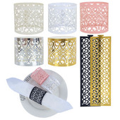 10/20gb Salvešu gredzens Zelta Sudraba Kāzu Pasākumu Galda Noformējums Salvešu Dvieļu Gredzena Turētājs Princeses Prinča Rhinestone ballītes piederumi