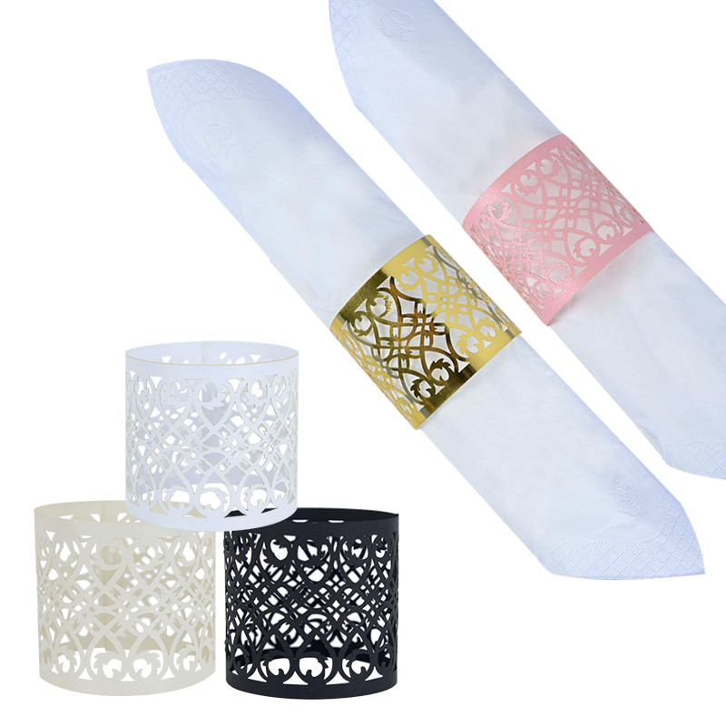 10/20gb Salvešu gredzens Zelta Sudraba Kāzu Pasākumu Galda Noformējums Salvešu Dvieļu Gredzena Turētājs Princeses Prinča Rhinestone ballītes piederumi