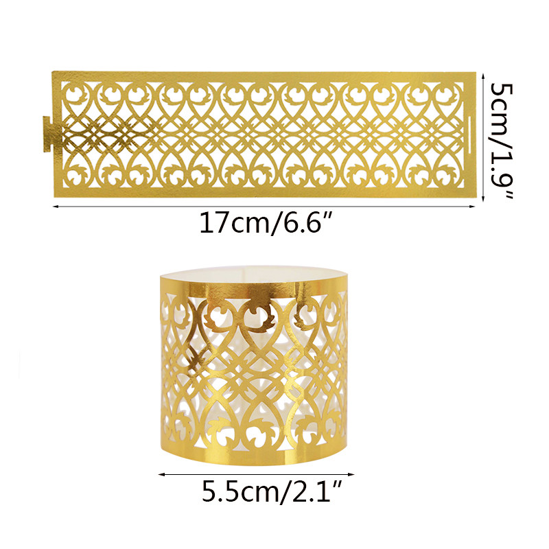 10/20gb Salvešu gredzens Zelta Sudraba Kāzu Pasākumu Galda Noformējums Salvešu Dvieļu Gredzena Turētājs Princeses Prinča Rhinestone ballītes piederumi