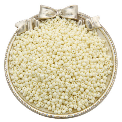 1000Gb 3mm Pērļu krāsas krāsas efekta stikla sēklu krelles DIY apģērbu šūšanai rotaslietas izgatavošanai franču izšūšanas amatniecības piederumi 30g