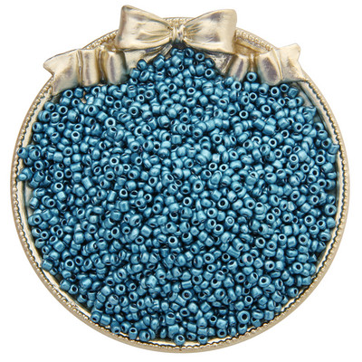 1000Gb 3mm Pērļu krāsas krāsas efekta stikla sēklu krelles DIY apģērbu šūšanai rotaslietas izgatavošanai franču izšūšanas amatniecības piederumi 30g