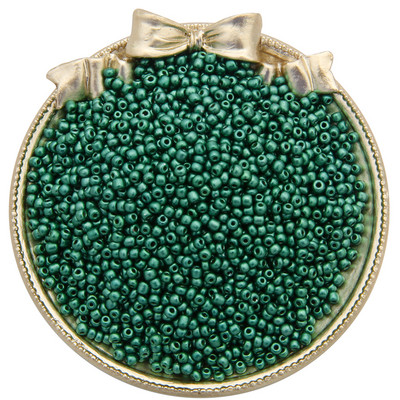 1000Gb 3mm Pērļu krāsas krāsas efekta stikla sēklu krelles DIY apģērbu šūšanai rotaslietas izgatavošanai franču izšūšanas amatniecības piederumi 30g