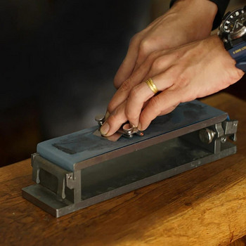 Шлифовъчна машина с фиксиран ъгъл Шлифовъчна машина Ширина 36 мм Кожени ножове Ръчно изработени Направи си сам кожени въртящи се ножове Помощни инструменти