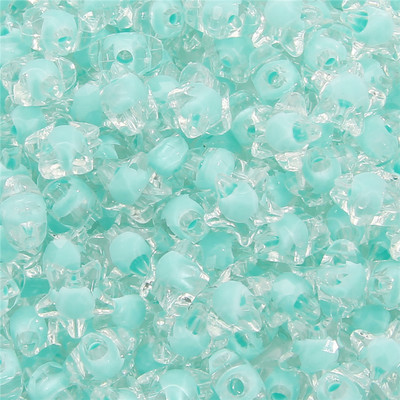 30g 83-110Gb krelles krelles Caurspīdīgas/Matētas apaļas zvaigznes plastmasas akrila apģērba krelles ar rokām darinātas šūšanas amatniecības aksesuāri