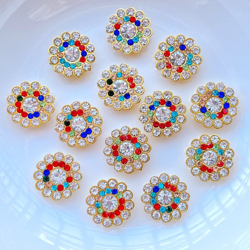 30gab Jaunas spīdīgas krāsainas krelles Plakanas krelles īsu albumu kartīšu dekorēšanai DIY rotaslietas Amatniecība L47