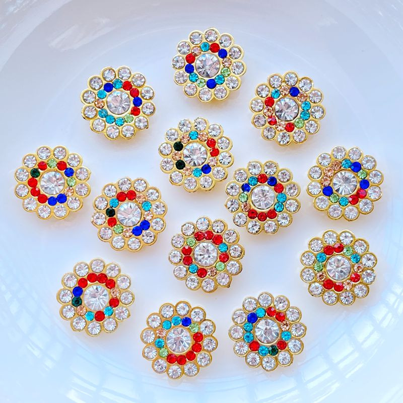 30gab Jaunas spīdīgas krāsainas krelles Plakanas krelles īsu albumu kartīšu dekorēšanai DIY rotaslietas Amatniecība L47