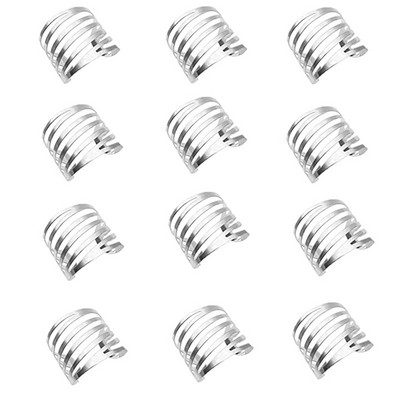 12gb Muguras raksts Kāzu salvešu gredzeni Galda dekorēšana Dobs Ģimenes Salidojums Ikdienas lietošanai Salvešu sprādzes turētājs