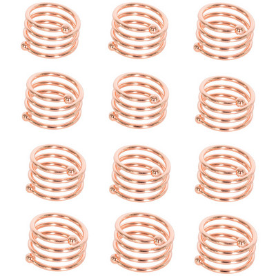 12gb Muguras raksts Kāzu salvešu gredzeni Galda dekorēšana Dobs Ģimenes Salidojums Ikdienas lietošanai Salvešu sprādzes turētājs