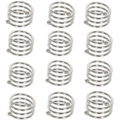 12gb Muguras raksts Kāzu salvešu gredzeni Galda dekorēšana Dobs Ģimenes Salidojums Ikdienas lietošanai Salvešu sprādzes turētājs