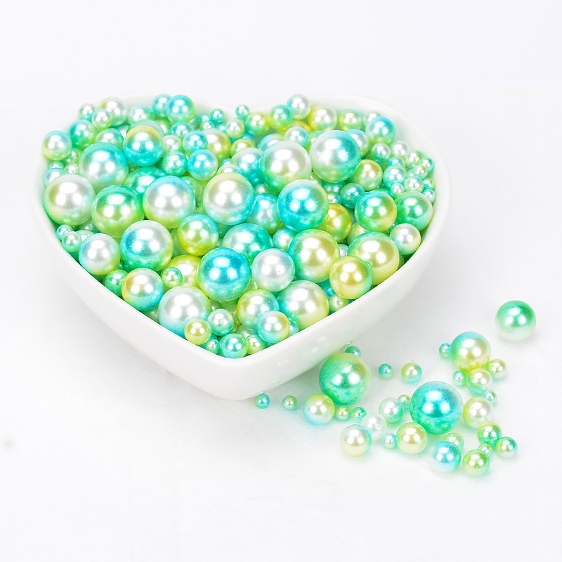 15 g jaukta izmēra 4/5/6/8 mm krelles bez cauruma Krāsainas pērles, apaļas akrila pērles imitācijas, DIY rotaslietu izgatavošanai, apģērba apavi