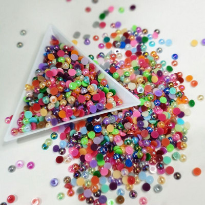 2/3/4/5/6/8/10/12mm pērļu krelles ABS brīvas pusapaļas pērļu rokdarbi modes rotaslietu izgatavošanai nagu mākslas DIY imitācijas apģērba krelles