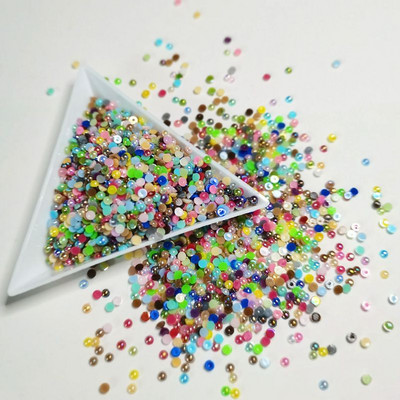 2/3/4/5/6/8/10/12mm pērļu krelles ABS brīvas pusapaļas pērļu rokdarbi modes rotaslietu izgatavošanai nagu mākslas DIY imitācijas apģērba krelles