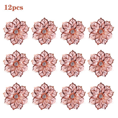 3/6/12gab Zelta sudraba salvete Gredzens Krēsli Sprādzes Kāzu Pasākuma Noformējums Amatniecība Rhinestone Loki Turētājs Ar rokām darināti ballīšu piederumi