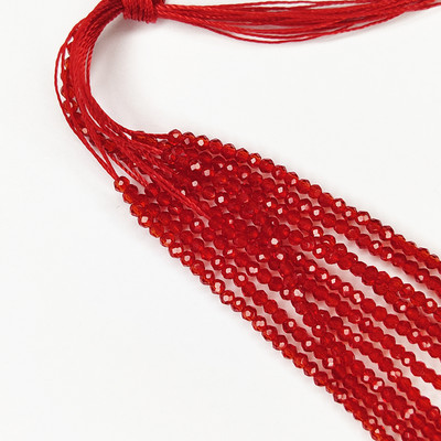 Augstākās kvalitātes visas krāsas 2 mm lodveida šķautnes kristāla stikla krelles, vaļīgas starplikas, apaļas lodītes rotaslietām, rokassprādzes, kaklarotas izgatavošanai